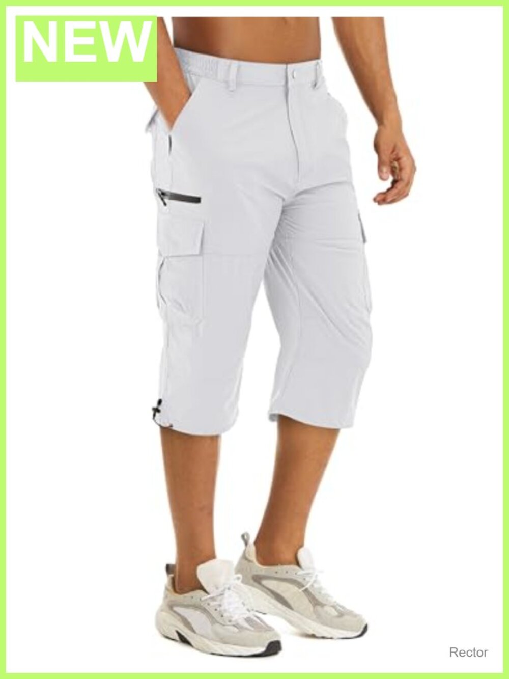 Men's Quick Dry Cargo Hiking Shorts with 7 Pockets